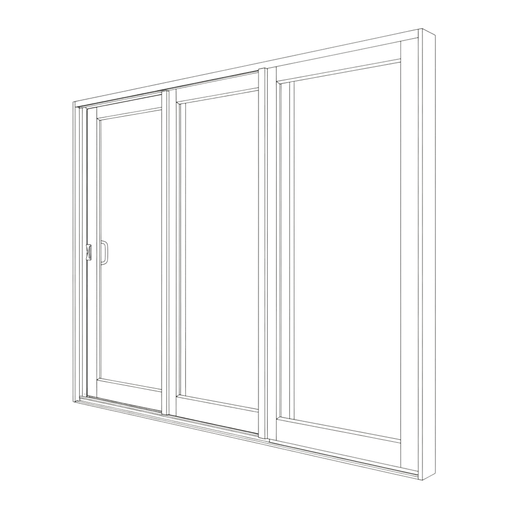 Timber Stacker Doors