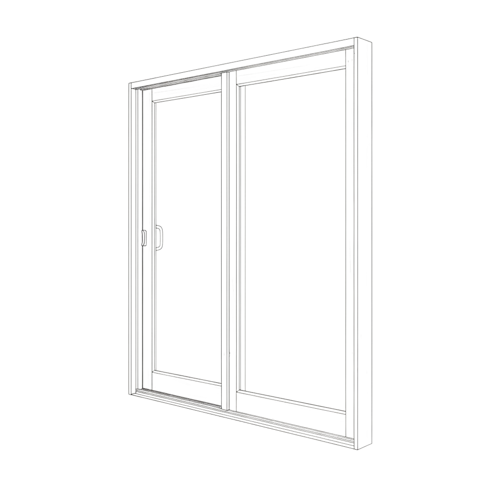Timber Stacker Doors